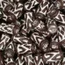 Long Clay Tube Beads, Brown, Pack of 10 Long Clay Tube Beads, Brown, Pack of 10